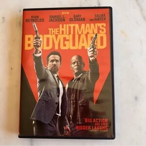 The Hitman's Bodyguard (DVD) - Red/Black Cover